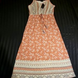 *NWT* Artesia Pink Floral Maxi Dress